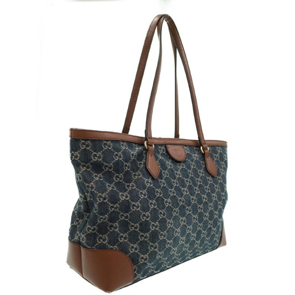 Gucci Bag Denim Tote GG Ophidia